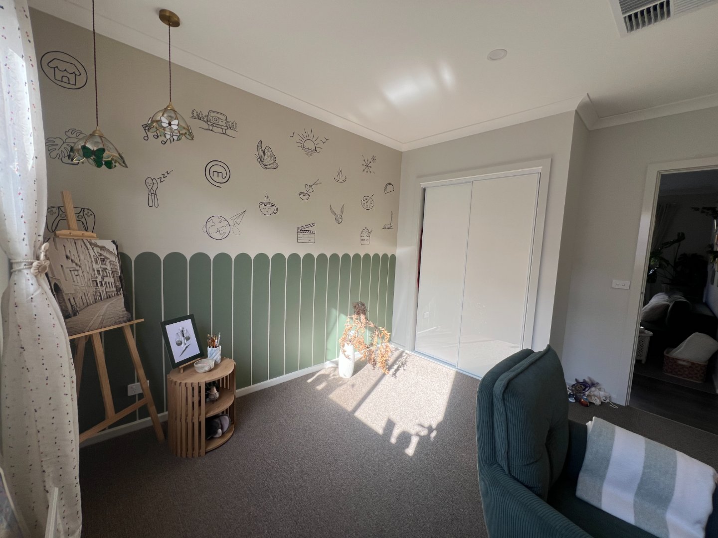 I just decorated my study and looking for some suggestions to add items that bring the room together