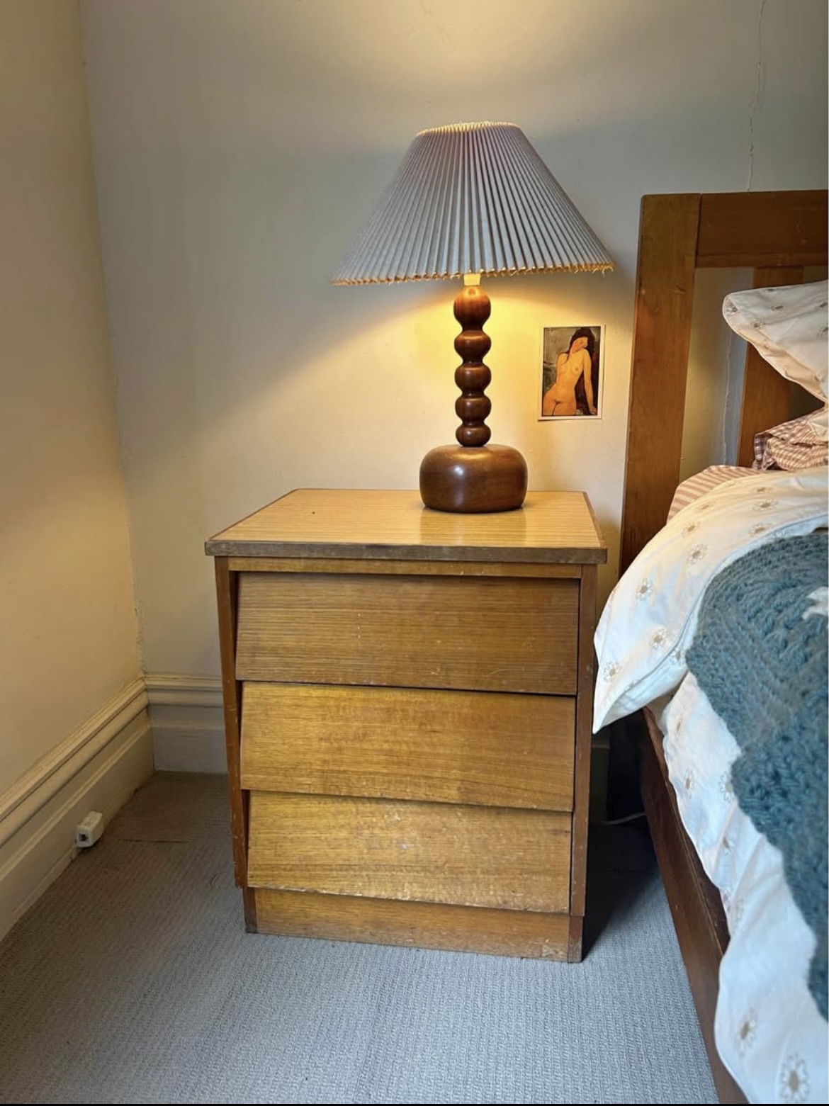 Wooden lamp